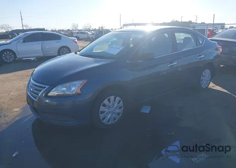 2013 Nissan Sentra Sv z USA, uszkodzony, nr VIN 1N4AB7AP9DN903796